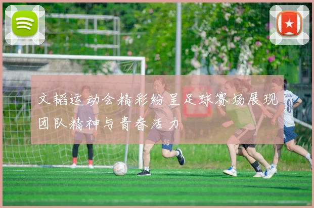 文韬运动会精彩纷呈足球赛场展现团队精神与青春活力